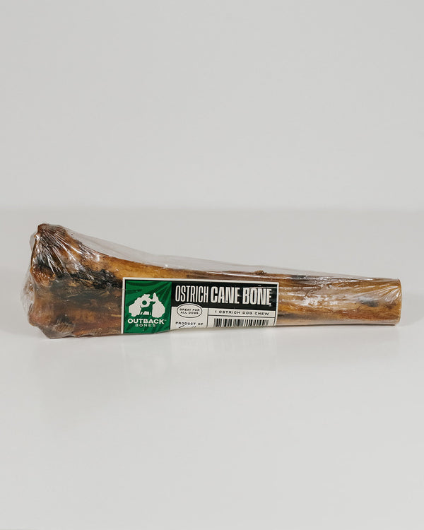 Ostrich Cane Bone - front of pack