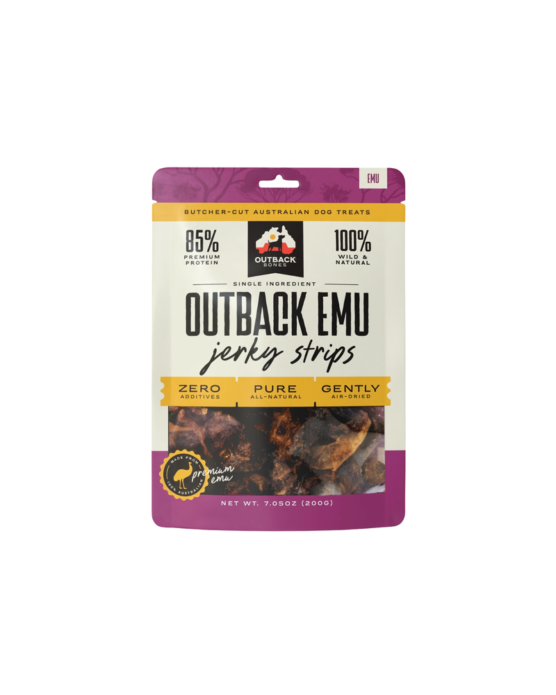 Outback Emu Jerky Strips