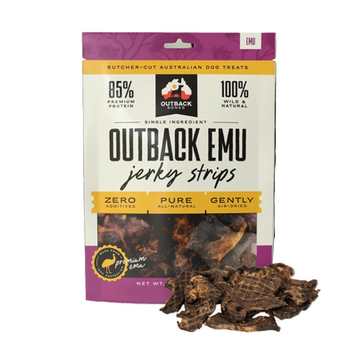 Outback Emu Jerky Strips