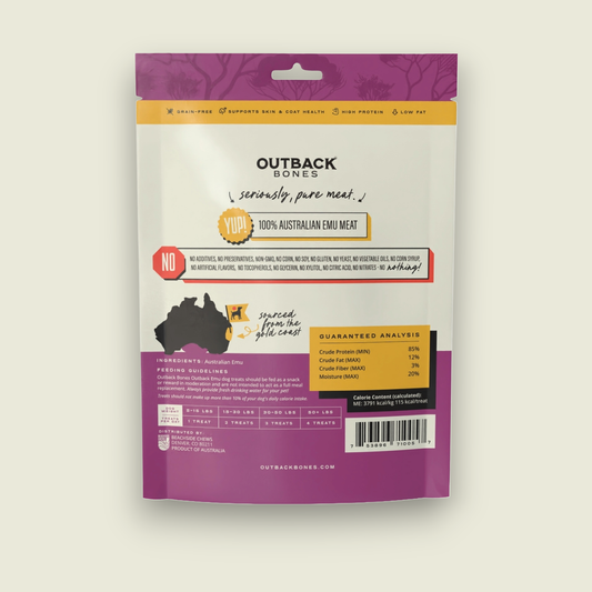 Outback Emu Jerky Strips