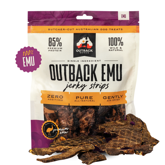 Outback Emu Jerky Strips