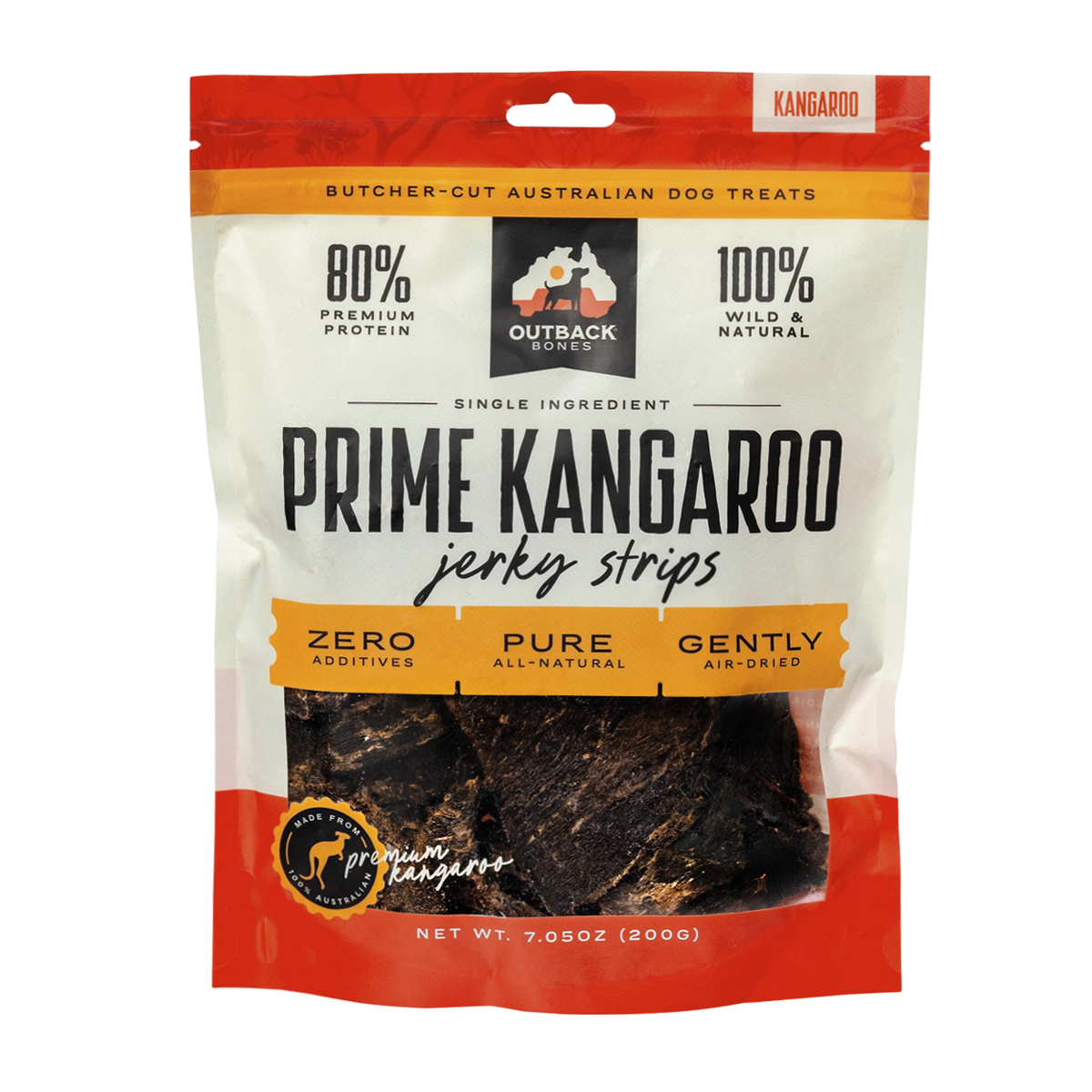 Prime Kangaroo Jerky Strips