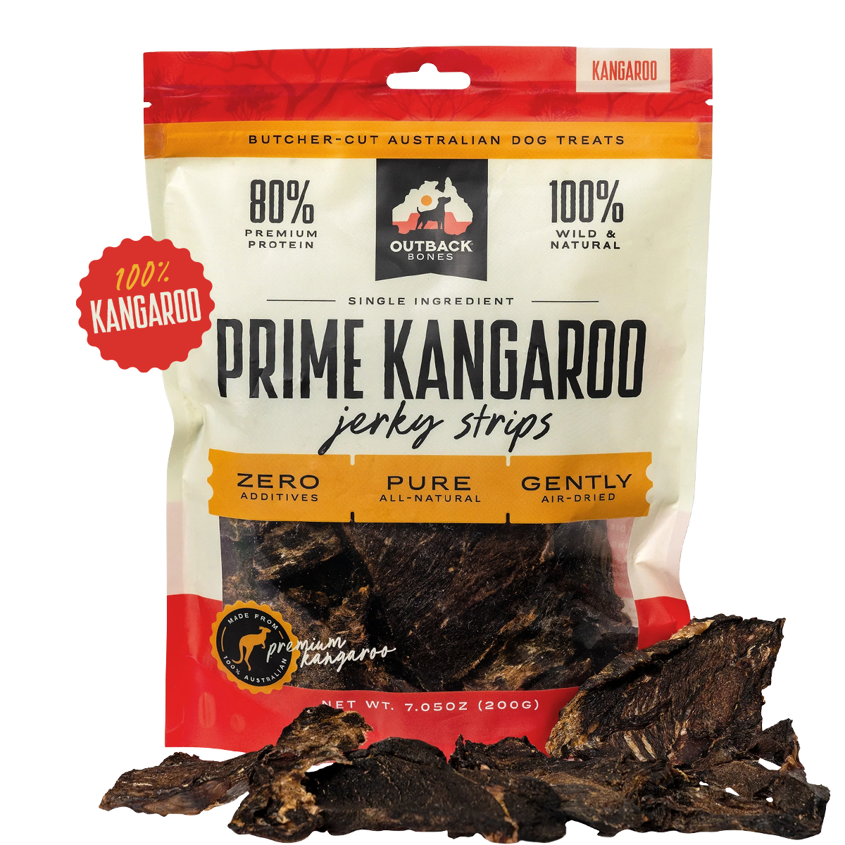 Prime Kangaroo Jerky Strips