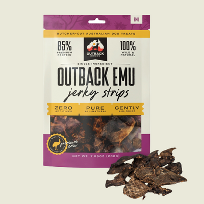 Outback Emu Jerky Strips