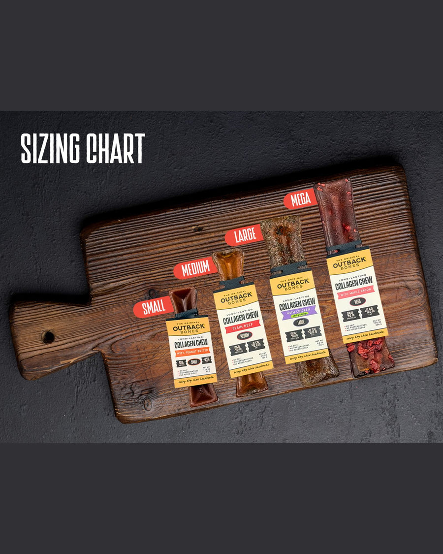Outback Bone Broth Collagen Chew - the full range