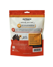 Prime Kangaroo Jerky Strips - back of pack, ingredient panel