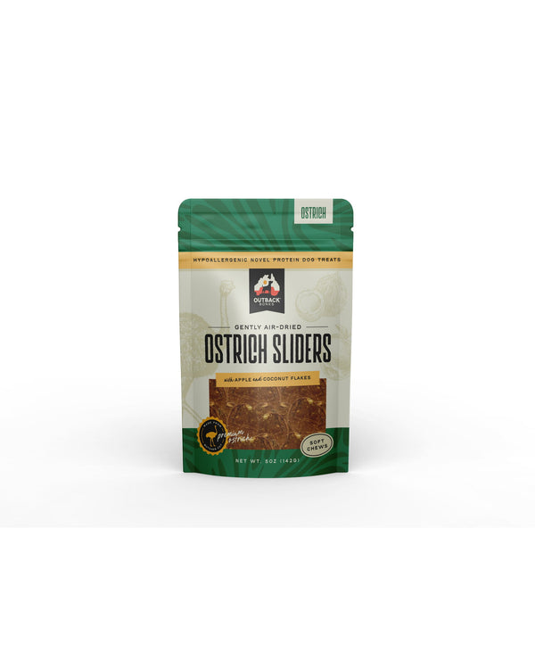 Ostrich Sliders (Apple + Coconut) - front of pack