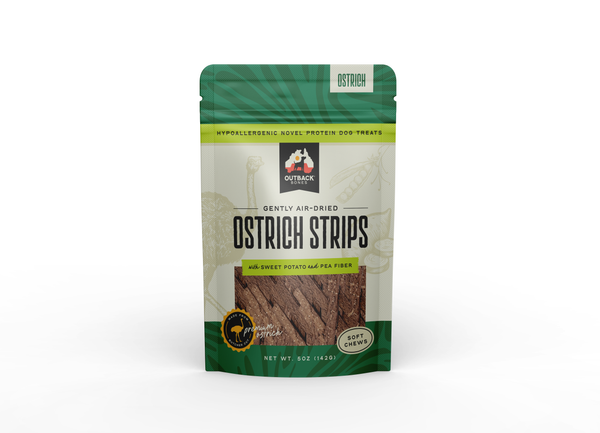 Ostrich Strips (Sweet Potato + Pea Fiber)