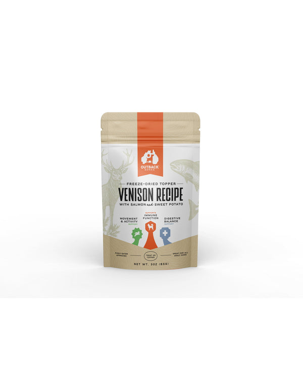 Venison Topper - front of pack